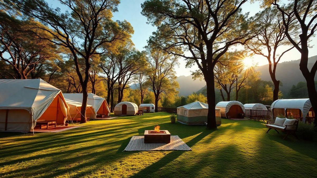 Tipos de Acomodações em Glamping